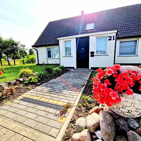 Ferienwohnung Bursztynek Lunowa Swinemünde Exterior foto