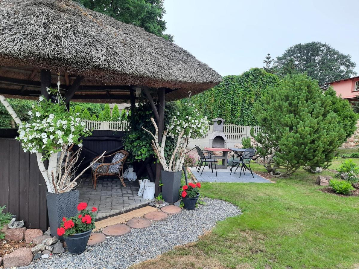Ferienwohnung Bursztynek Lunowa Swinemünde Exterior foto