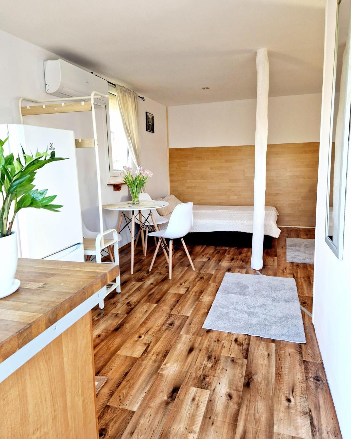 Ferienwohnung Bursztynek Lunowa Swinemünde Exterior foto