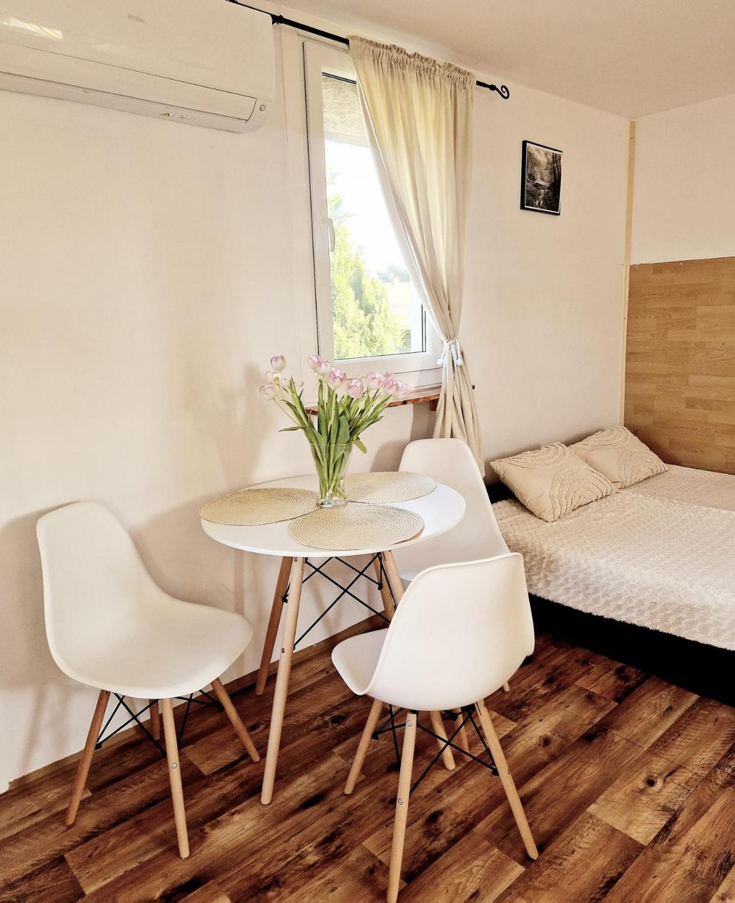 Ferienwohnung Bursztynek Lunowa Swinemünde Exterior foto