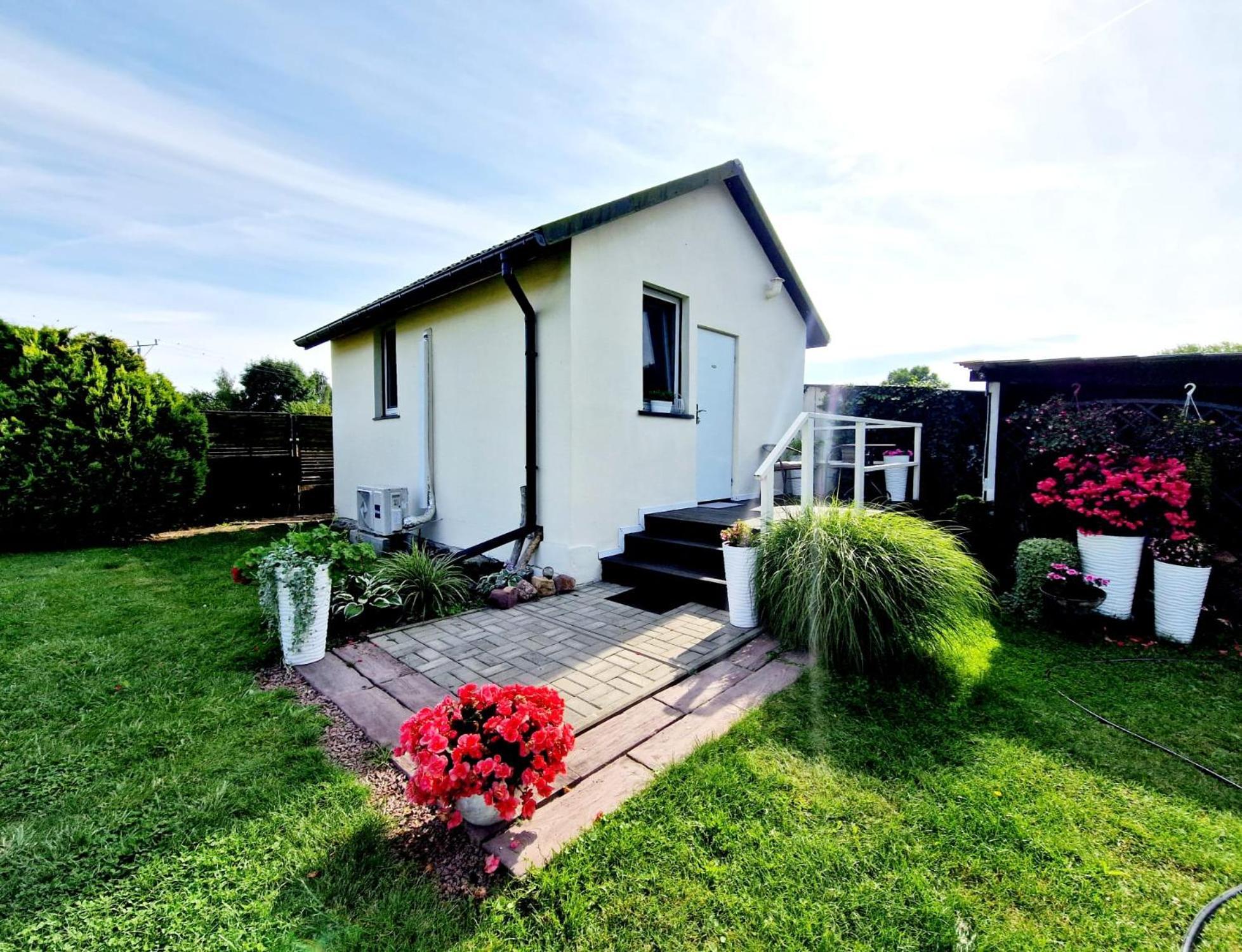 Ferienwohnung Bursztynek Lunowa Swinemünde Exterior foto